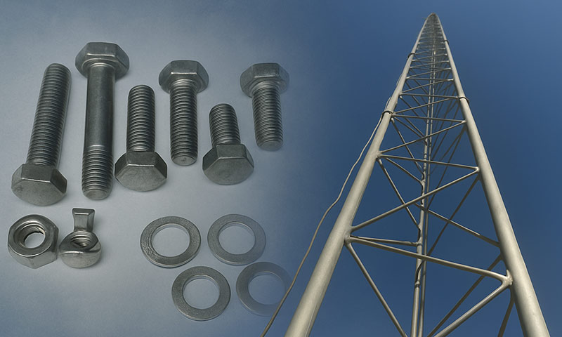 پیچ و مهره دکل مهاری